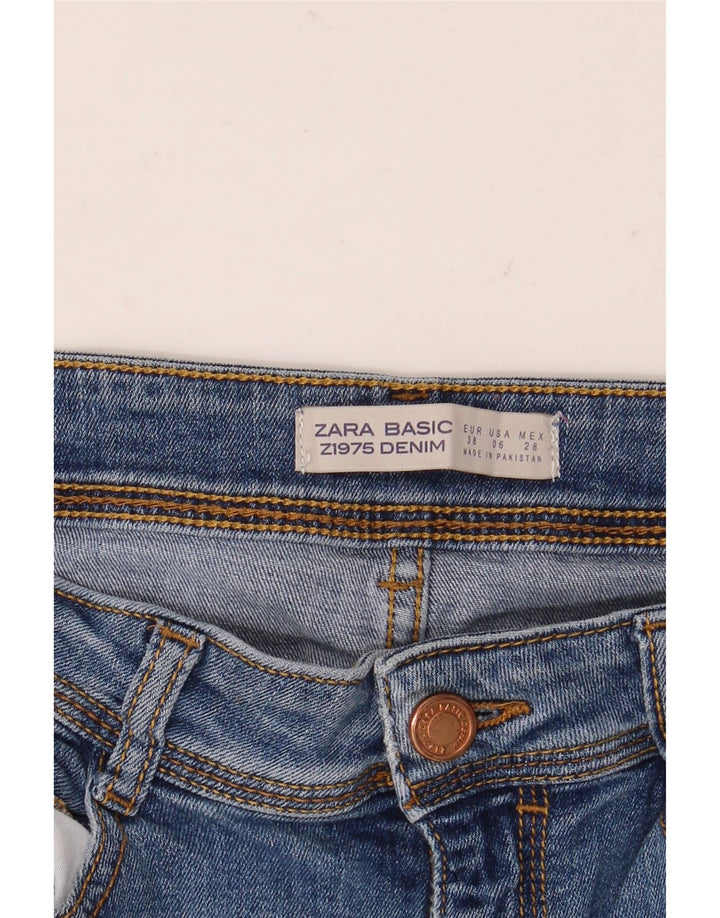 ZARA Γυναικείο Slim Jeans EU 38 Small W28 L30 Blue