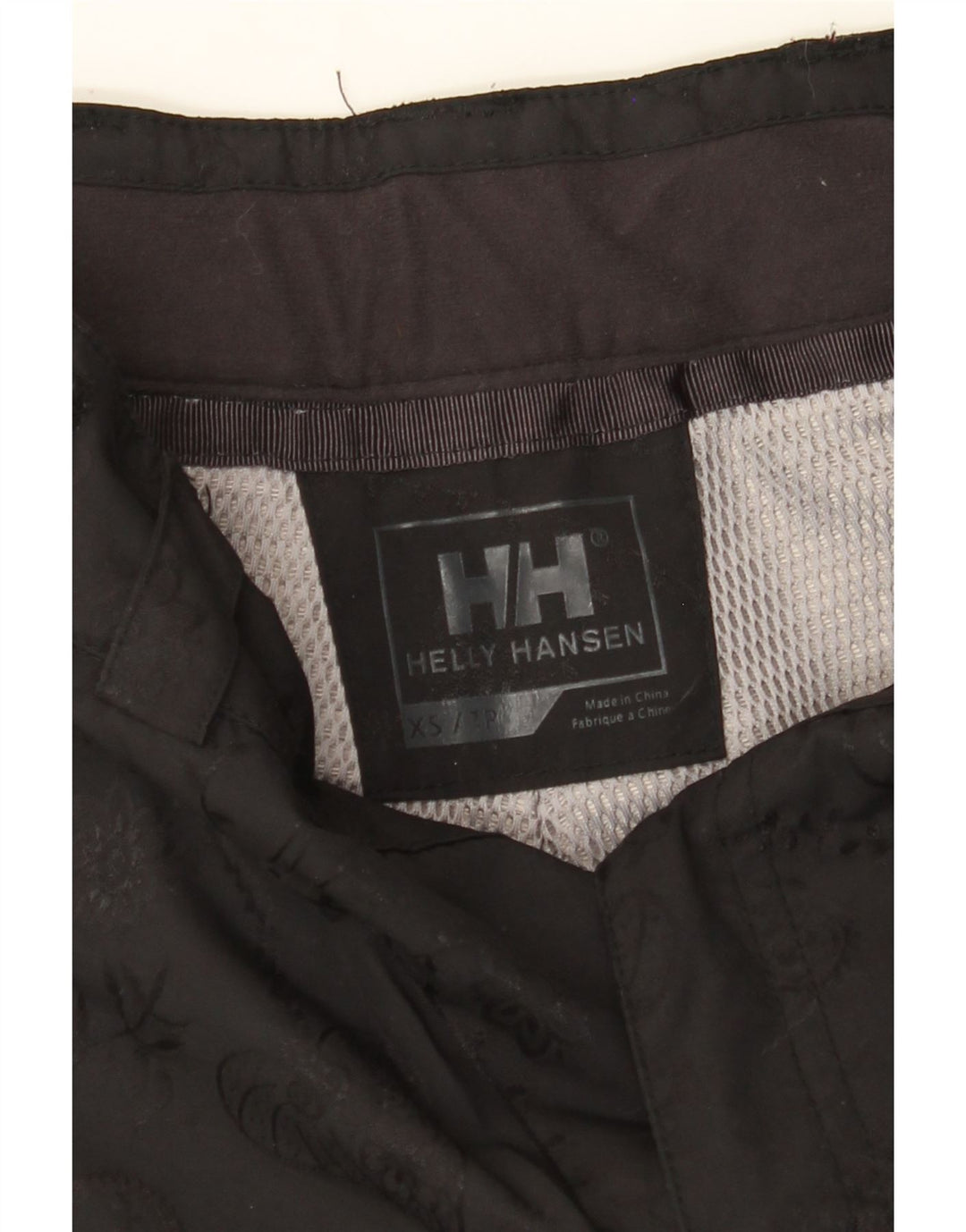 HELLY HANSEN Γυναικείο παντελόνι ανεμοφράκτη Cargo UK 6 XS Μαύρο Πολυαμίδιο