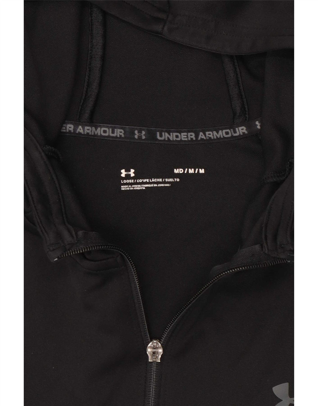 Ανδρικό πουλόβερ με κουκούλα Under Armour Μεσαίο Μαύρο