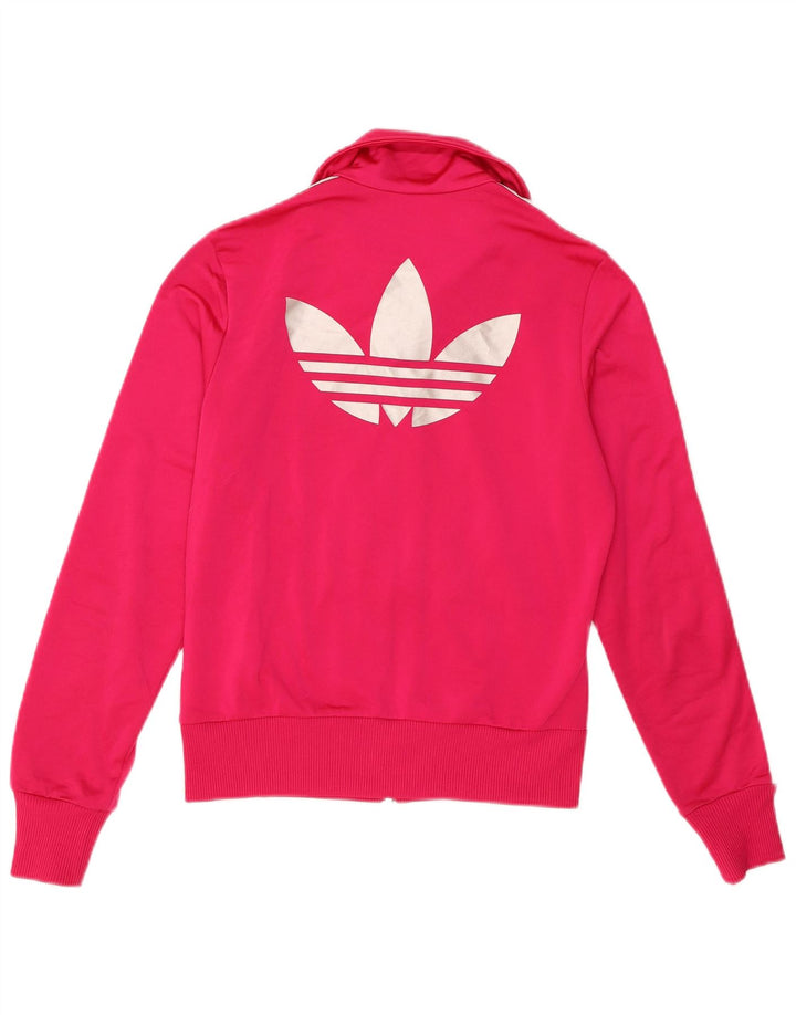 Γυναικεία αθλητική φόρμα γραφικών Adidas Top Jacket IT 36 XS Pink Polyester