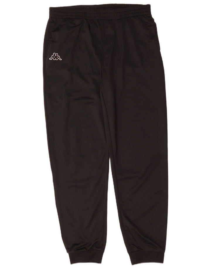 Ανδρική φόρμα Kappa Παντελόνι Joggers Μεγάλο Μαύρο Πολυεστέρα