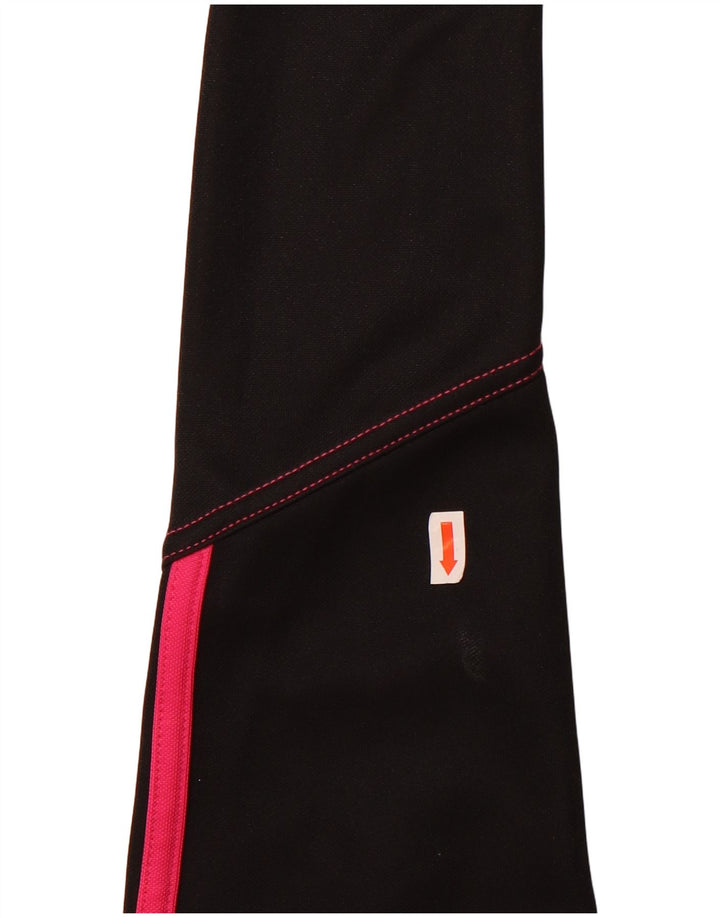 Adidas Girls Aeroready φόρμα πουλόβερ με φερμουάρ τοπ 11-12 ετών Μαύρο