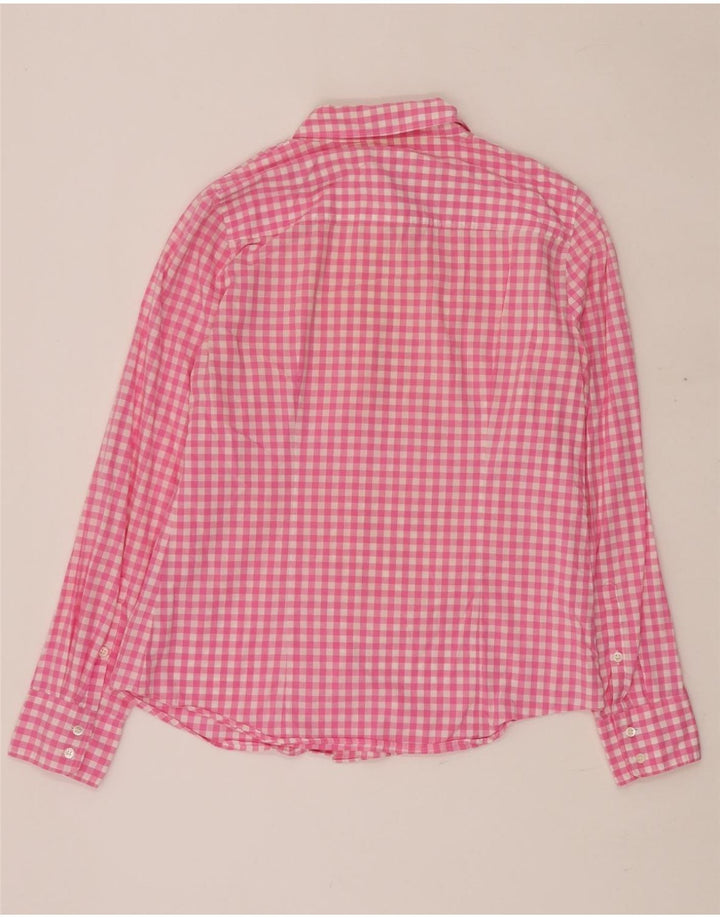 J. CREW Γυναικείο πουκάμισο UK 14 Medium Pink Gingham
