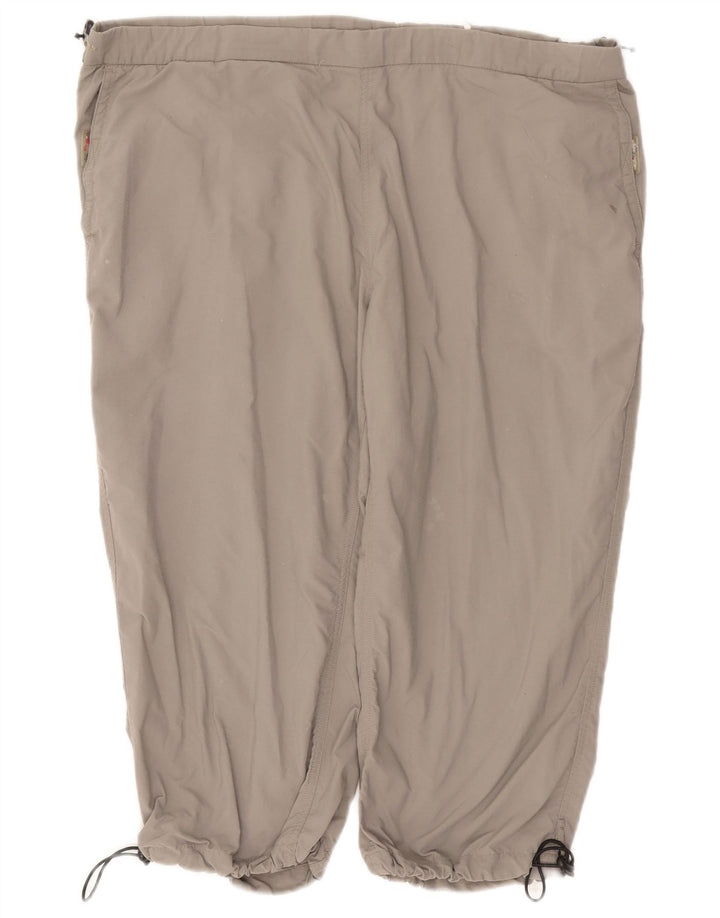 Columbia Womens Joggers Capri Παντελόνι Large W38 L20 Grey Polyester