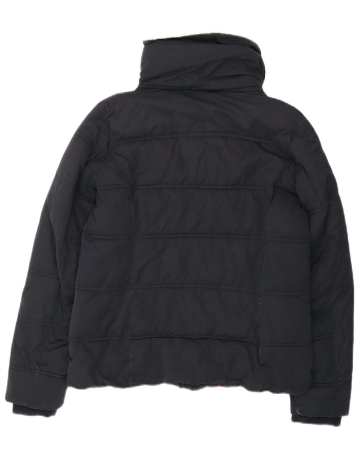 Fat Face Γυναικείο μπουφάν UK 12 Medium Navy Blue Polyester