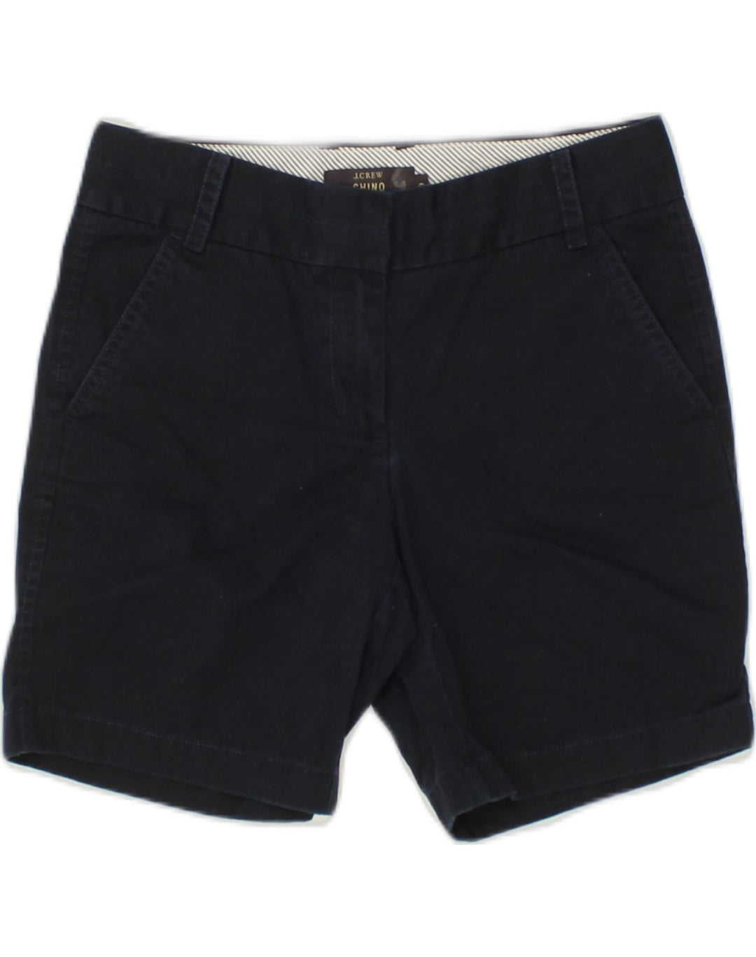 J. CREW Womens Chino Shorts US 0 XS W29  Navy Blue | Vintage J. Crew | Thrift | Second-Hand J. Crew | Used Clothing | Messina Hembry 