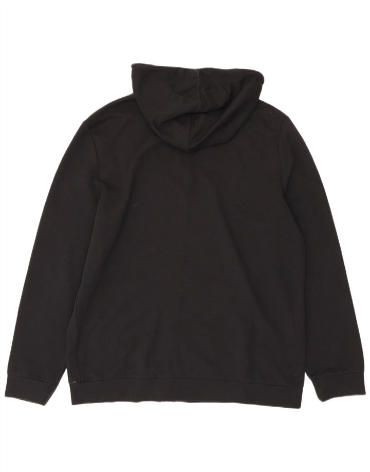 Ανδρικό πουλόβερ Lotto Zip Hoodie XL Μαύρο