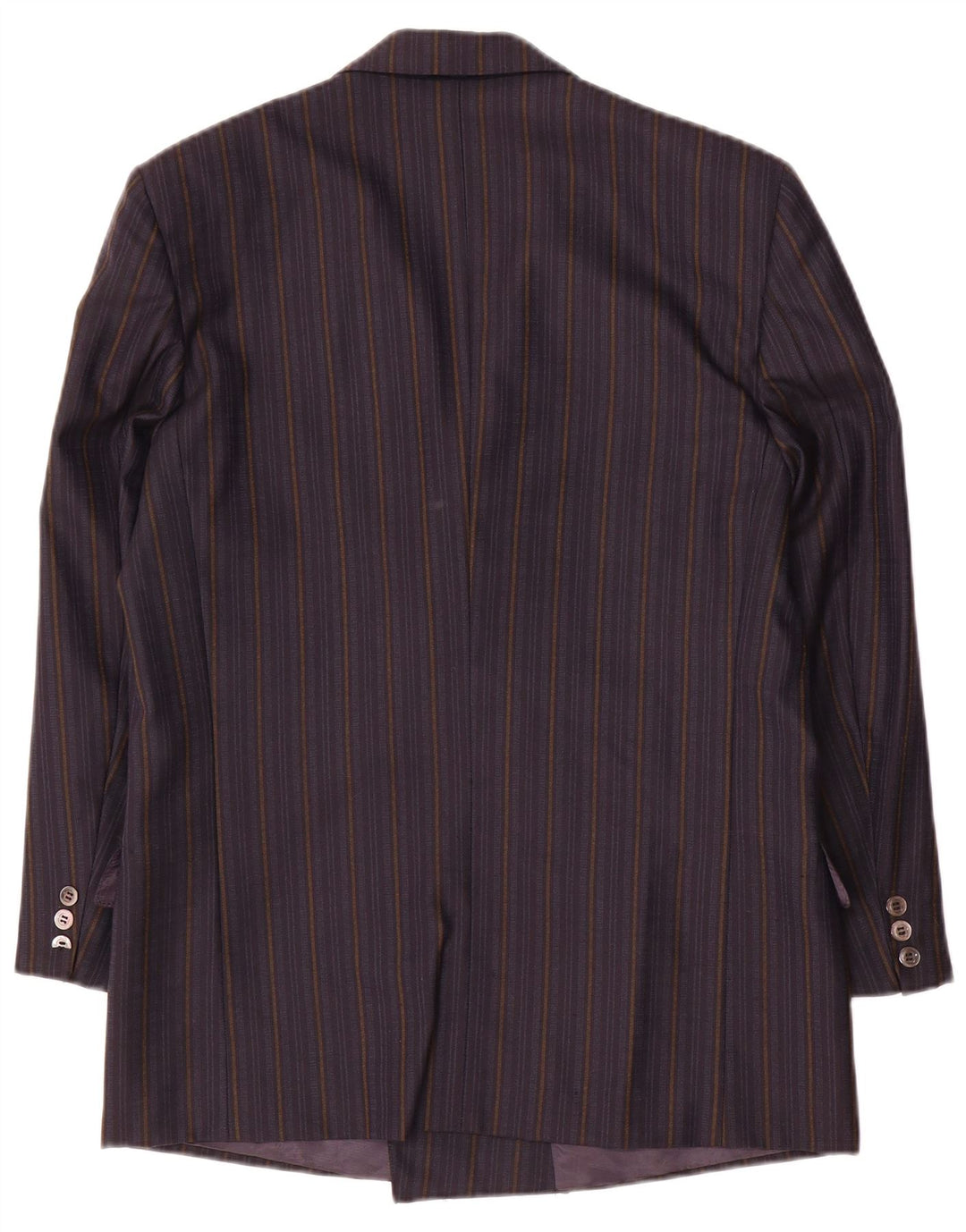 San Remo Ανδρικό μπουφάν Blazer με διπλό στήθος IT 48 Medium Navy Blue ριγέ
