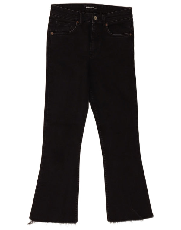 Zara Γυναικείο Τζιν μποτάκι EU 38 Small W28 L27 Μαύρο