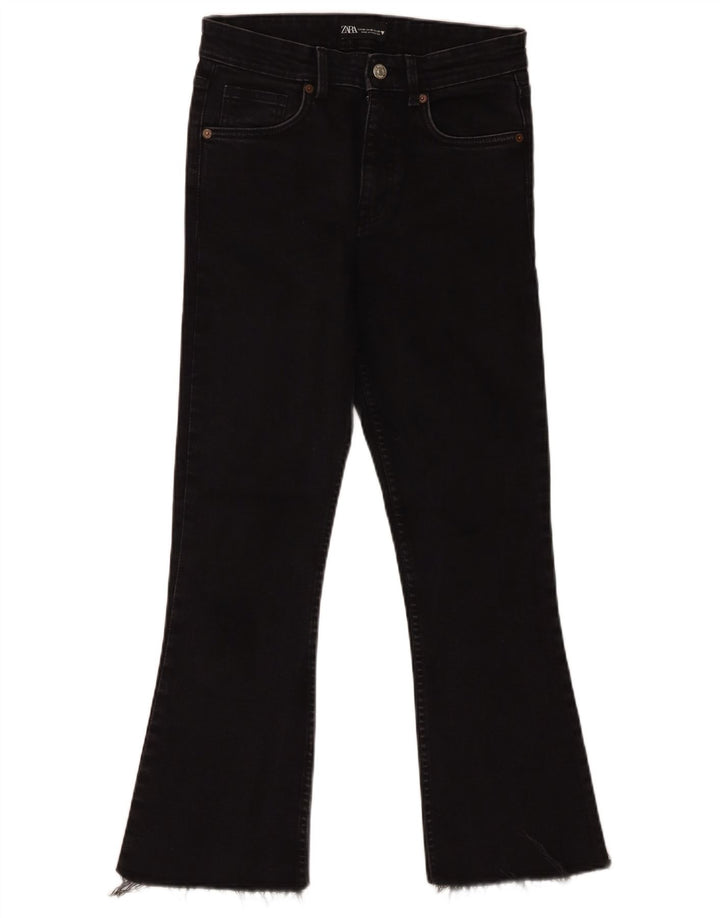 Zara Γυναικείο Τζιν μποτάκι EU 38 Small W28 L27 Μαύρο