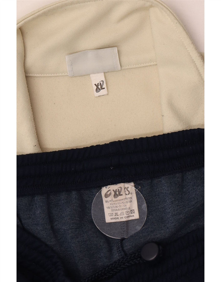 Ανδρική φόρμα Oasis Graphic Full Sports XL Navy Blue Colorblock Polyester