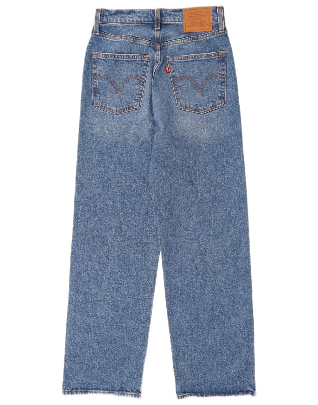 Γυναικείο Levi's Ribcage Straight Jeans W25 L27 Μπλε βαμβακερό