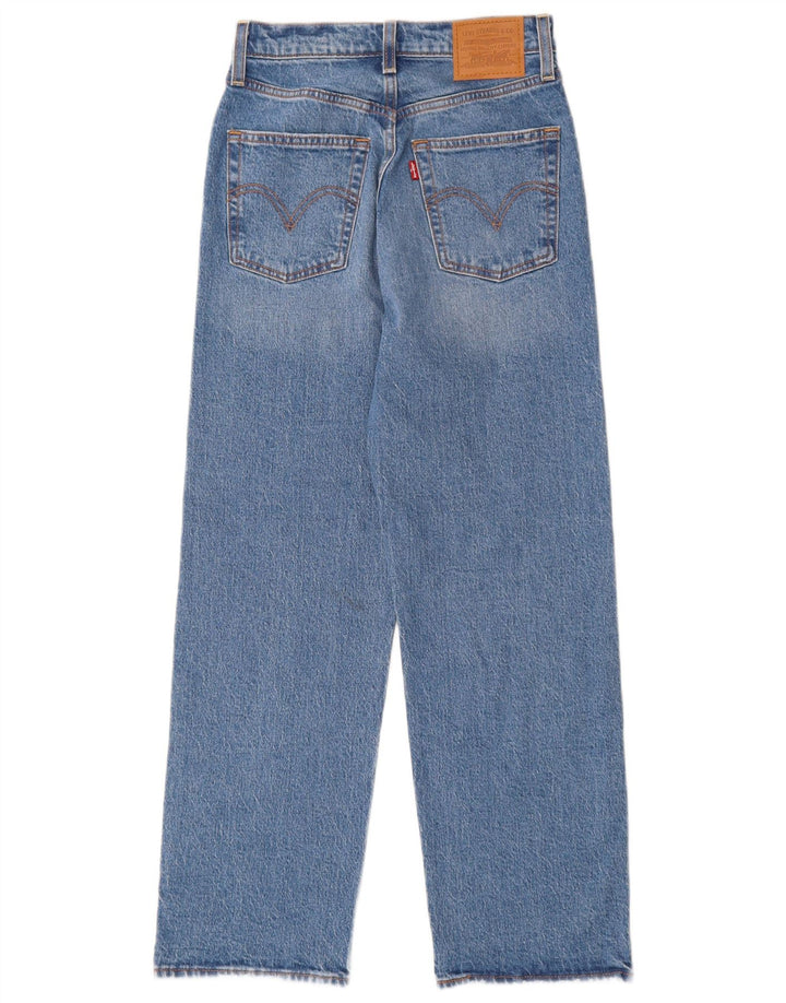 Γυναικείο Levi's Ribcage Straight Jeans W25 L27 Μπλε βαμβακερό