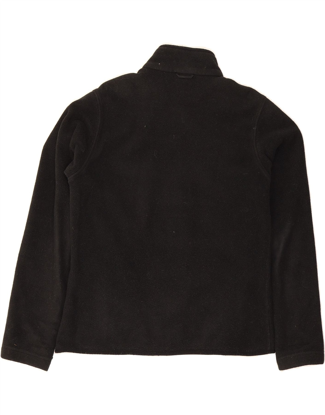 JACK WOLFSKIN Womens Fleece Jacket UK 16 Large Black Polyester Vintage Jack Wolfskin and Second-Hand Jack Wolfskin from Messina Hembry 