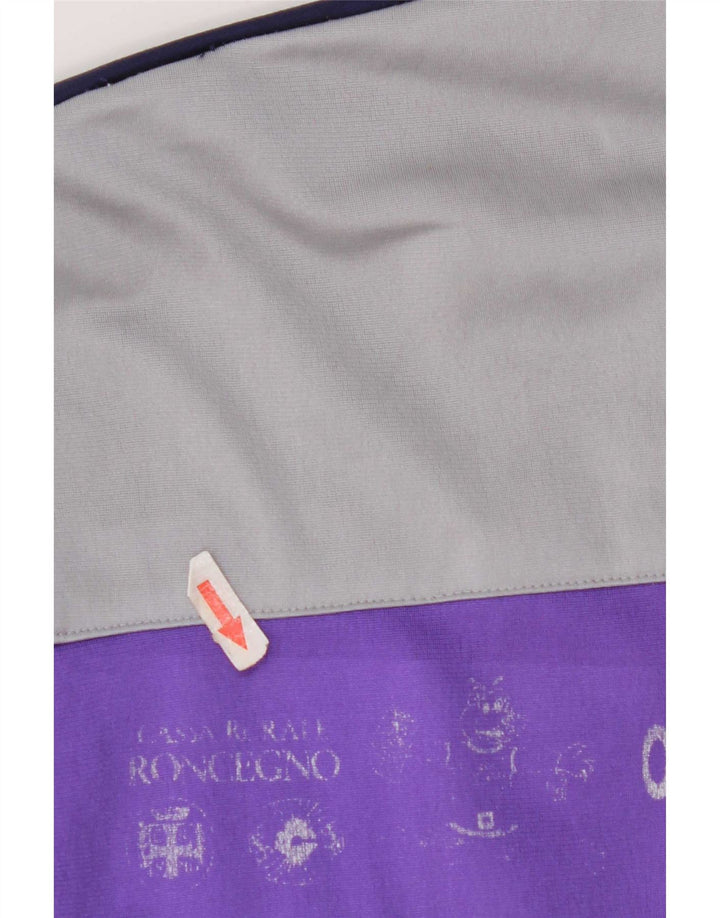 Ανδρική φόρμα γραφικών Lotto Top Jacket Μεγάλο μπλε Navy Colourblock