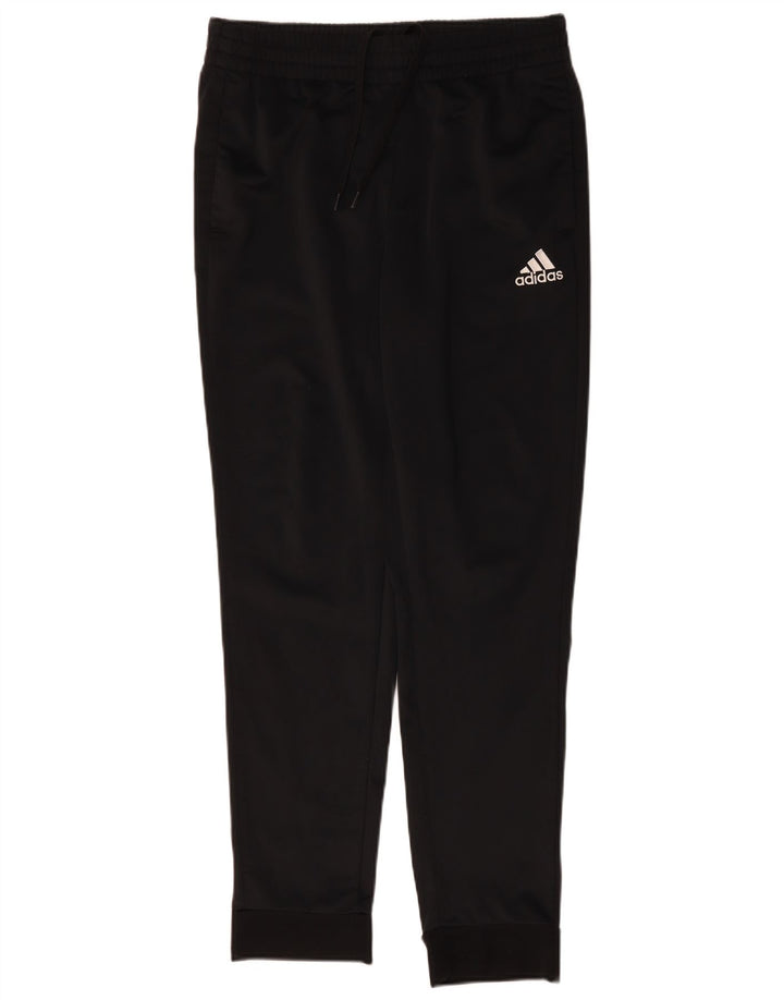 Ανδρική φόρμα ADIDAS Παντελόνι Joggers Μεσαίο Μαύρο Πολυεστέρα