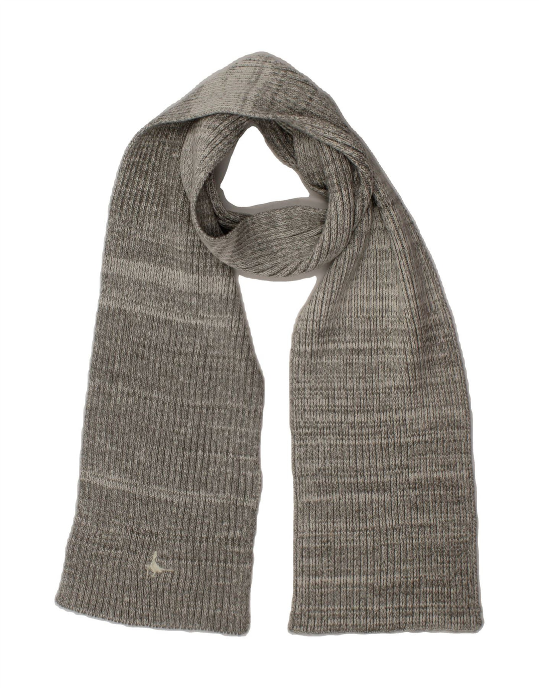 JACK WILLS Mens Rectangle Scarf One Size Grey Acrylic Vintage Jack Wills and Second-Hand Jack Wills from Messina Hembry 