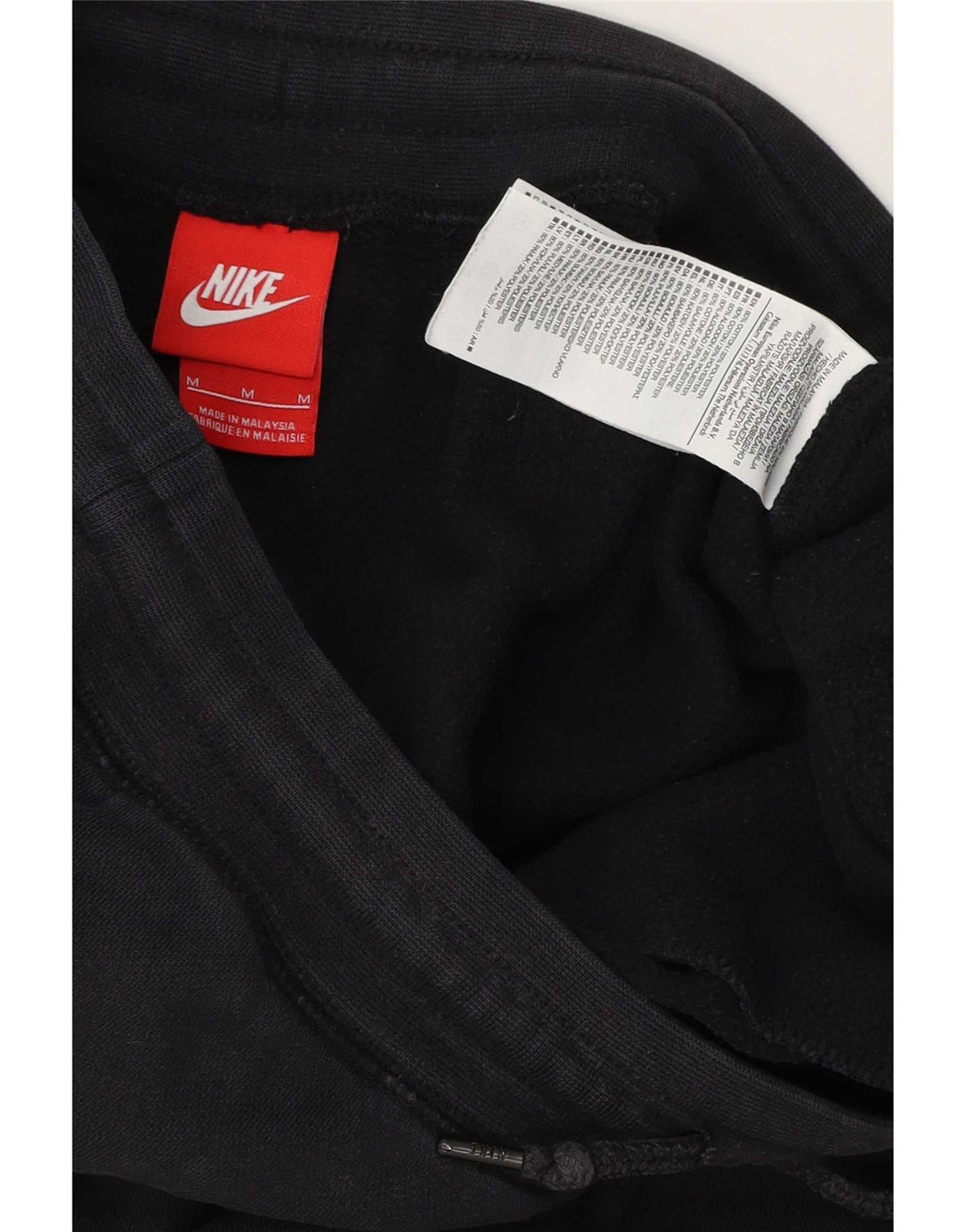 Ανδρική φόρμα Nike Παντελόνι Joggers Μεσαίο μαύρο βαμβακερό
