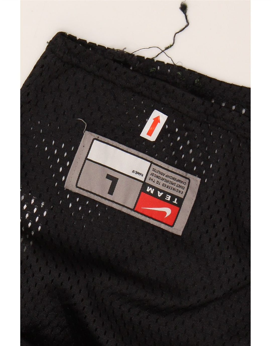 Ανδρικό T-Shirt NIKE Top Large Μαύρο Nylon