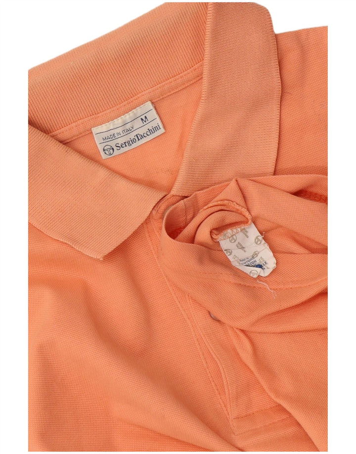 Sergio Tacchini Ανδρικό Πόλο Μπλουζάκι Μεσαίο Ροζ Βαμβακερό