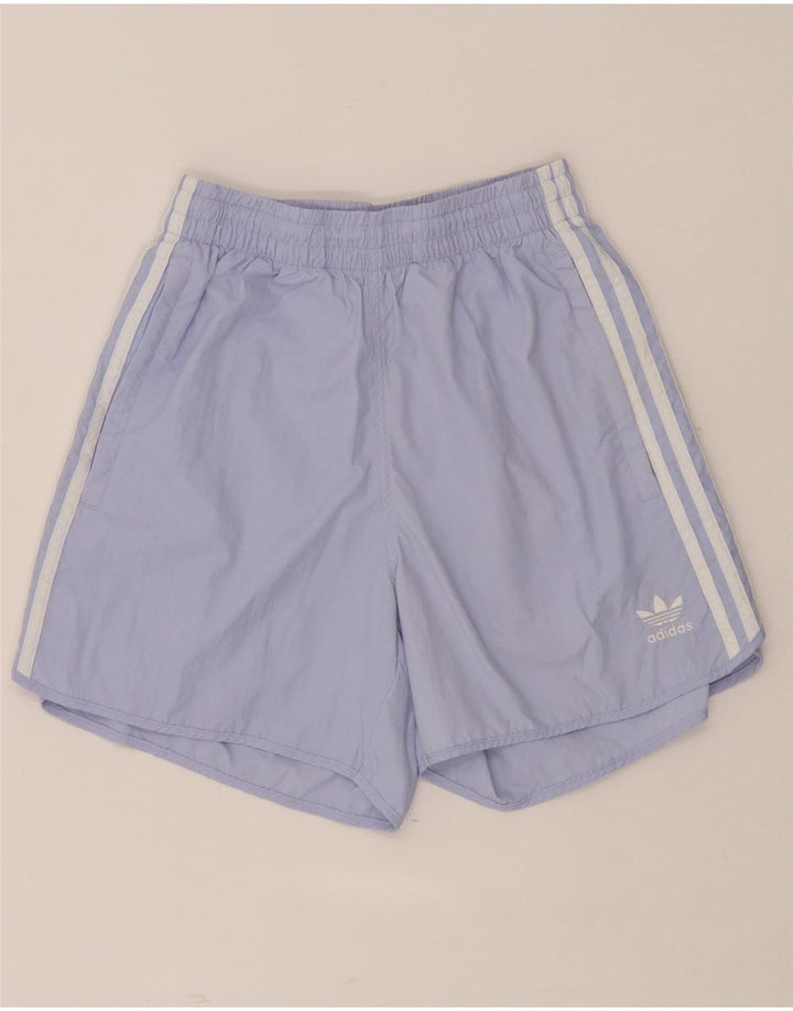 Γυναικείο αθλητικό σορτς Adidas UK 8 Small Purple Polyester