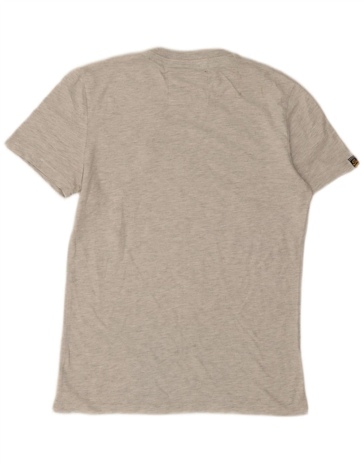 Ανδρικό γραφικό T-Shirt Superdry Top Μεσαίο γκρι βαμβακερό