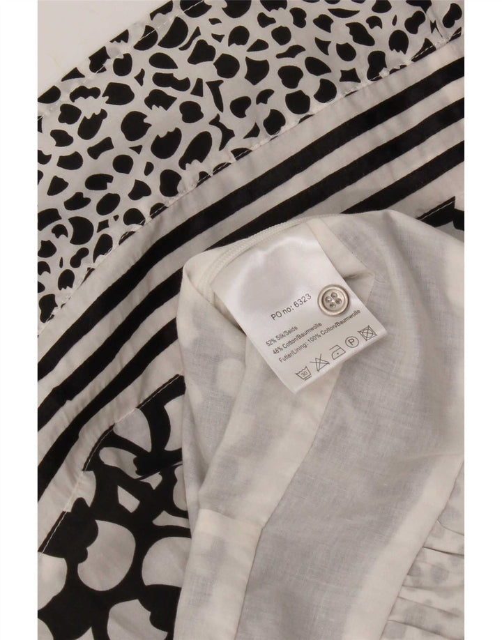 Γυναικείο Abstract Pattern Sundress EU 38 Medium Black Silk
