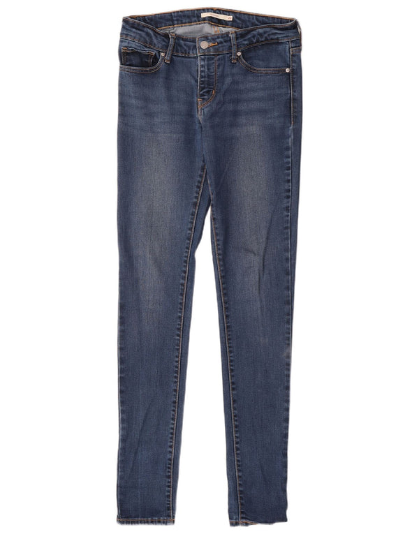 Levi's Womens 711 Skinny Jeans W26 L33 Blue