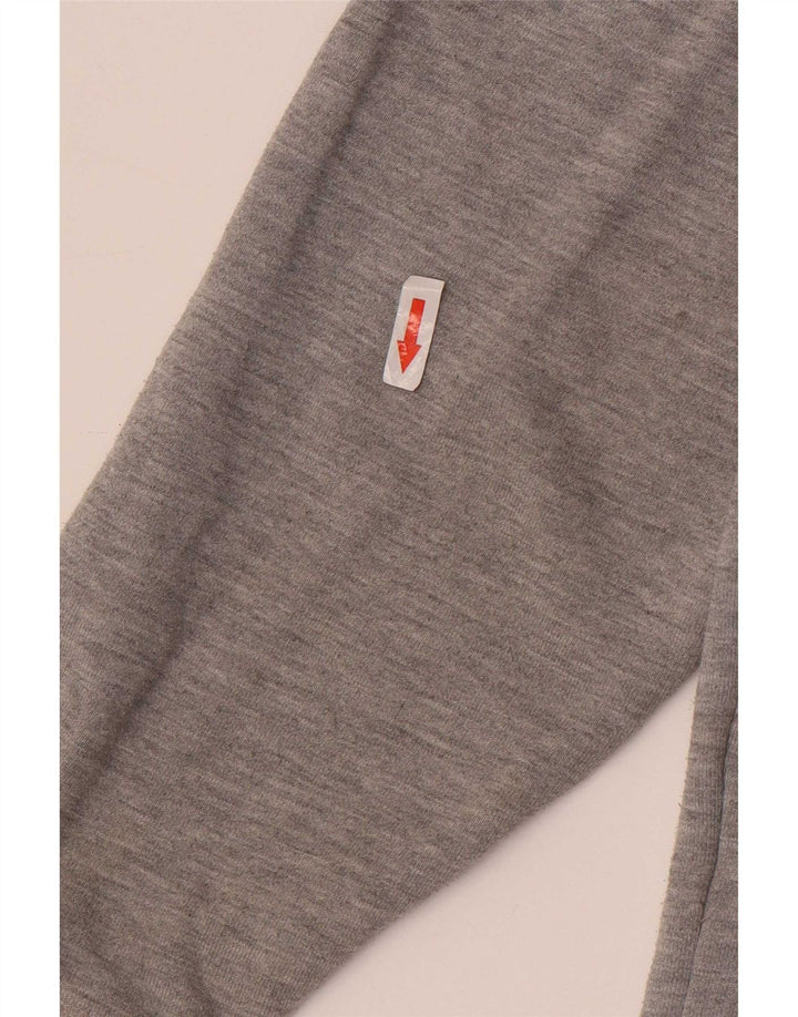Zara Ανδρικό Hoodie Jumper Medium Grey Polyester