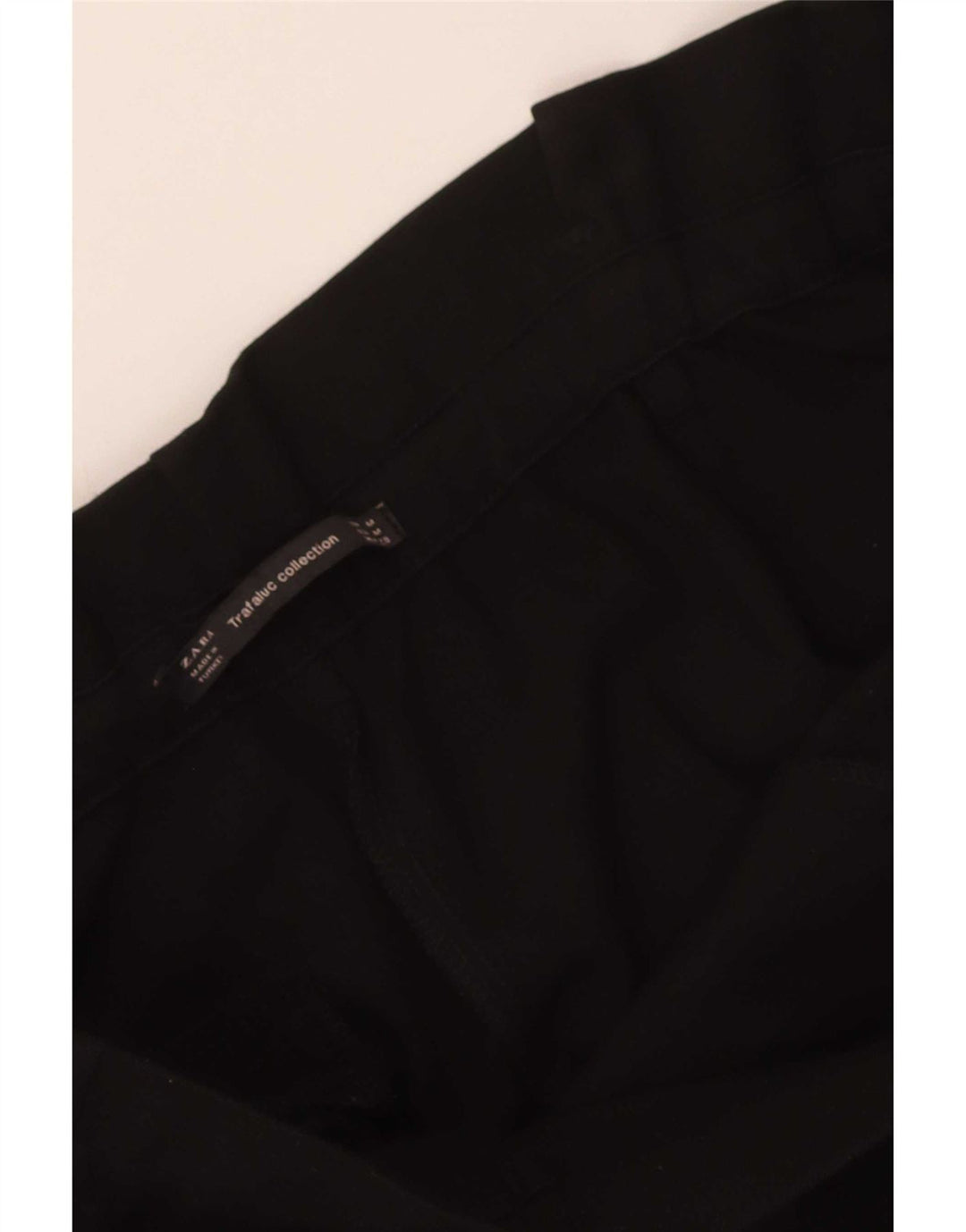 Zara Γυναικείο Tapered Cropped Παντελόνι Medium W28 L25 Μαύρο