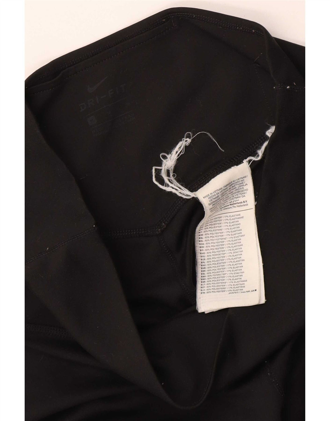Γυναικείο κολάν Nike Dri Fit UK 14 Μεσαίο μαύρο πολυεστέρα