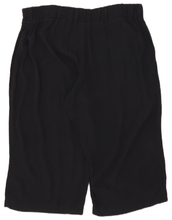 Marks & Spencer Γυναικεία βερμούδα Αθλητικά Σορτς UK 22 3XL Μαύρη βισκόζη