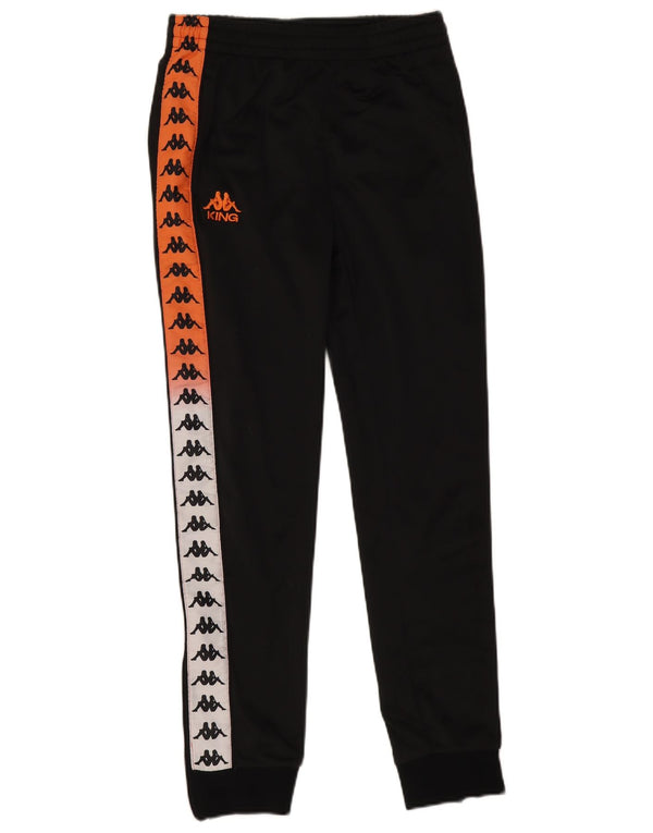Ανδρική φόρμα γραφικής Kappa Παντελόνι Joggers Small Black Colourblock