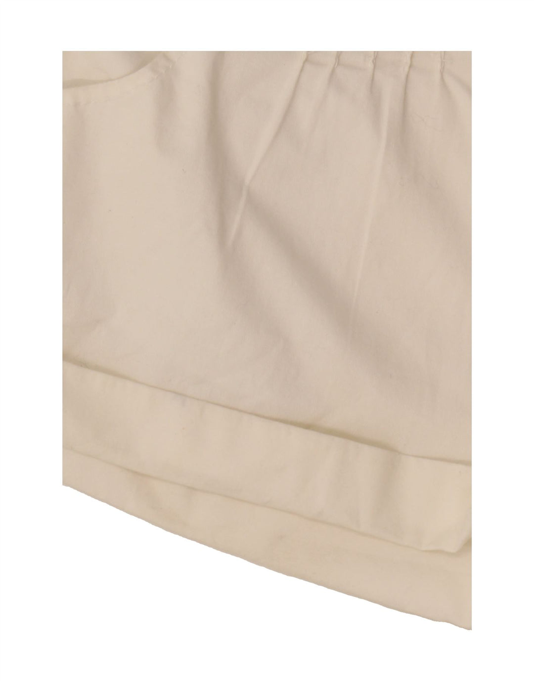 BERSHKA Womens Sleeveless Playsuit UK 10 Small  White Cotton Vintage Bershka and Second-Hand Bershka from Messina Hembry 