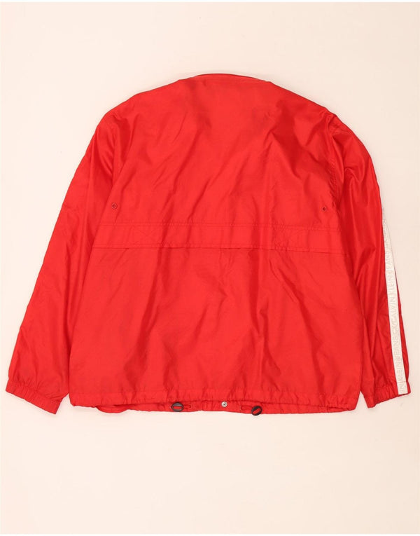 Calvin Klein Jeans Ανδρικό μπουφάν βροχής με κουκούλα UK 40 Large Red Colourblock