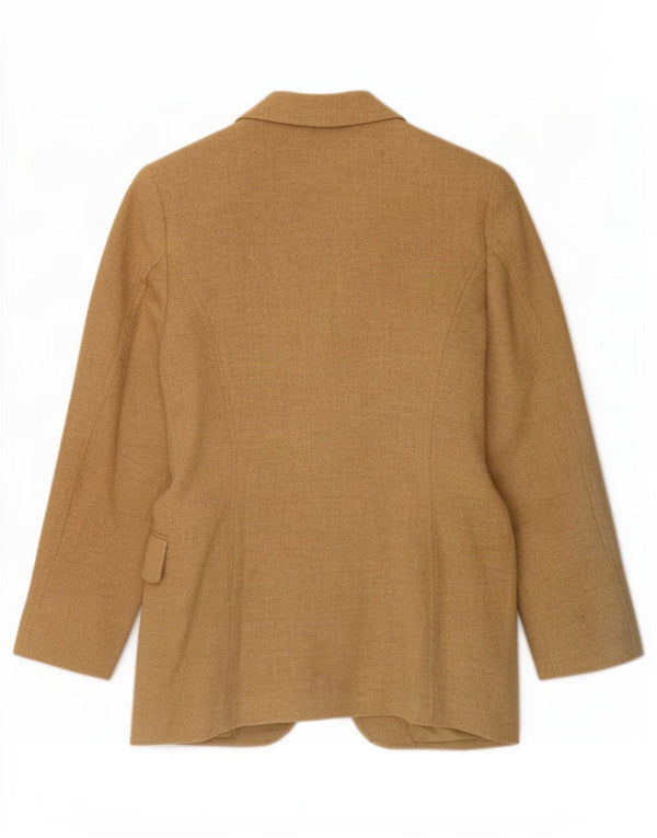 Fay Womens Ema 3 Button Blazer Jacket IT 40 Small Beige