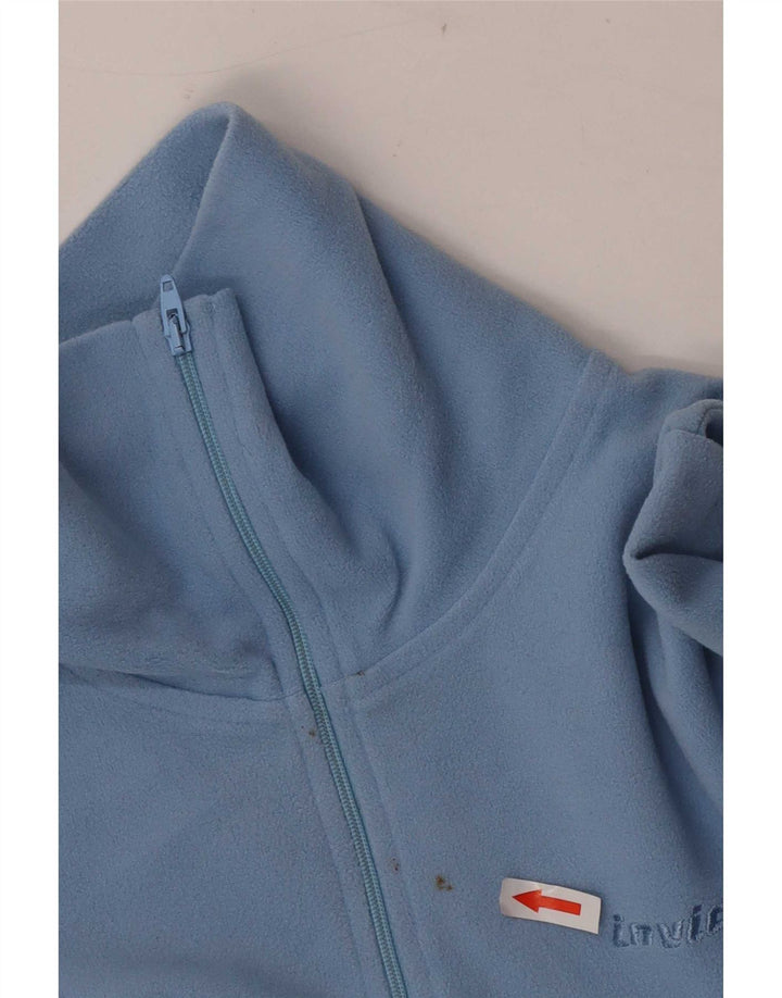 Invicta γυναικείο φερμουάρ Fleece Jumper UK 16 Large Blue
