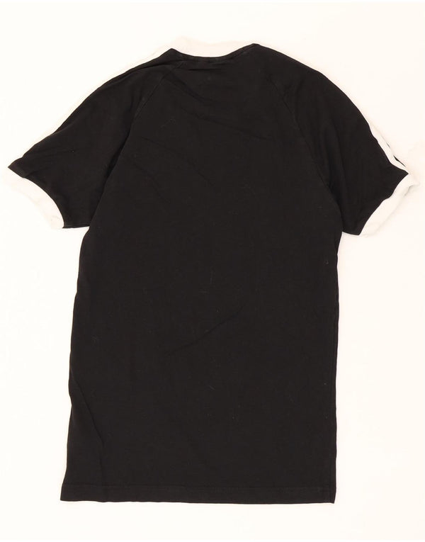 Ανδρικό T-Shirt Adidas Top XS Μαύρο βαμβακερό