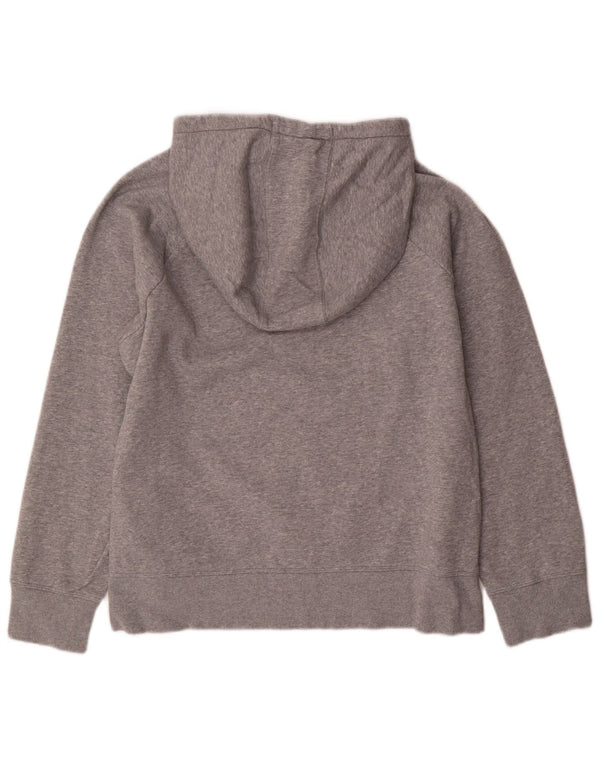 Under Armour Γυναικείο γραφικό Oversized Hoodie Jumper UK 18 XL Γκρι βαμβακερό