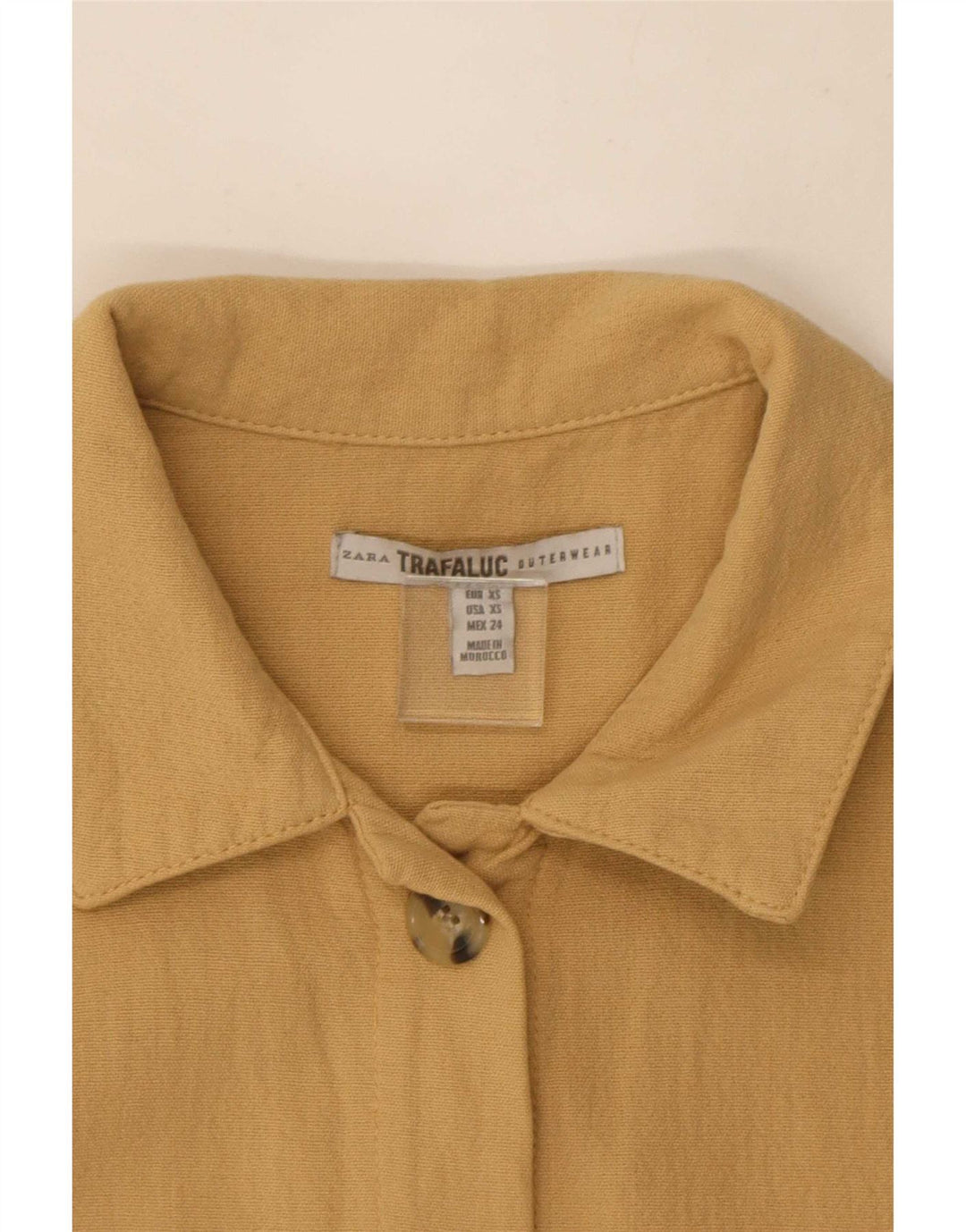 Zara Γυναικείο Oversized Πανωφόρι UK 6 XS Beige