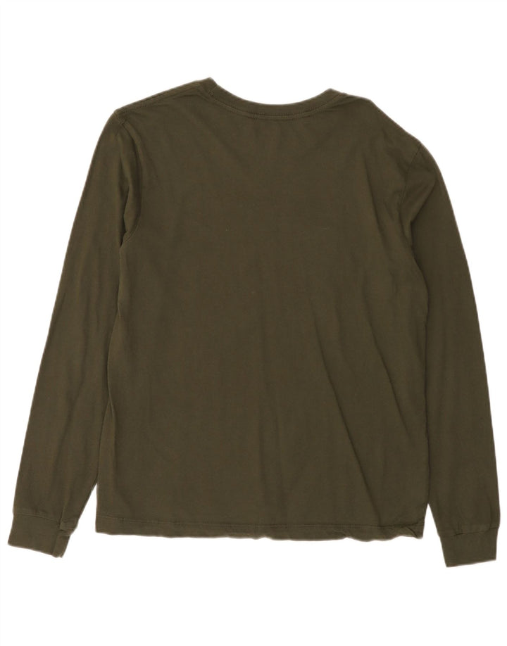 Vans Ανδρικό γραφικό τοπ με μακρυμάνικο μεσαίο χακί βαμβάκι