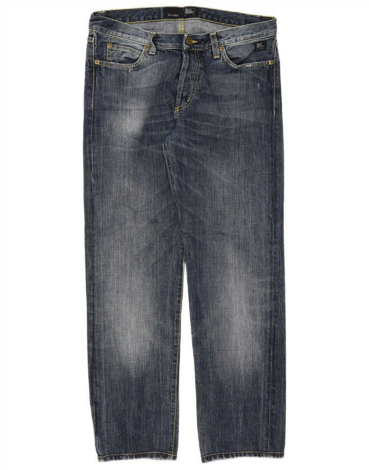 Ανδρικό τζιν ίσιο Roy Rogers W31 L29 Navy Blue Cotton