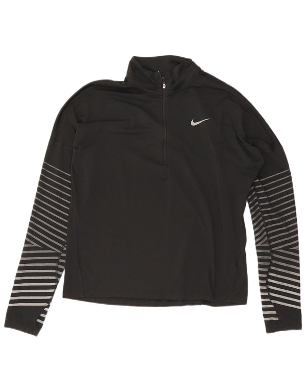 Γυναικεία φόρμα Nike Dri Fit Oversized πουλόβερ Top UK 14 Medium Black