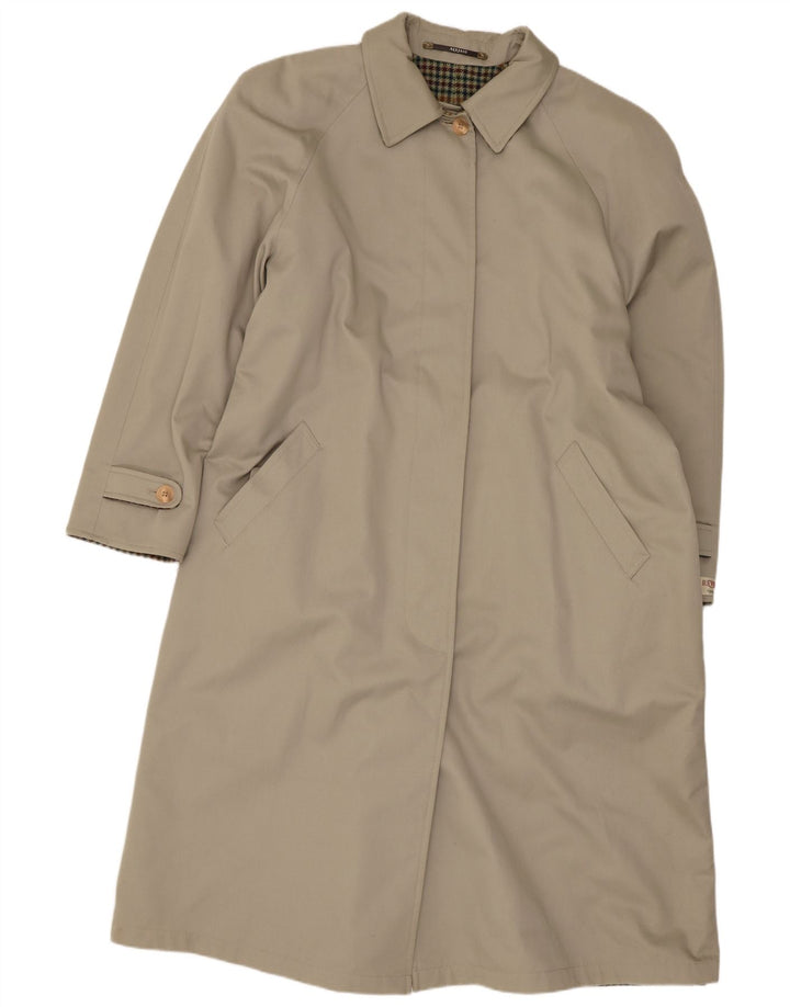 Vintage Γυναικείο αναστρέψιμο πανωφόρι EU 46 XL Μπεζ μαλλί