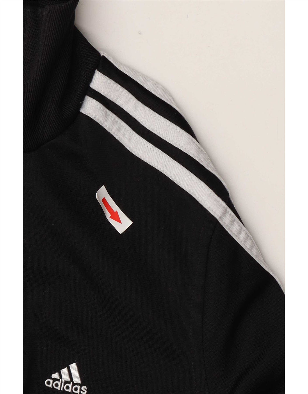 Γυναικεία αθλητική φόρμα Adidas Top Jacket UK 10 Small Black Polyester