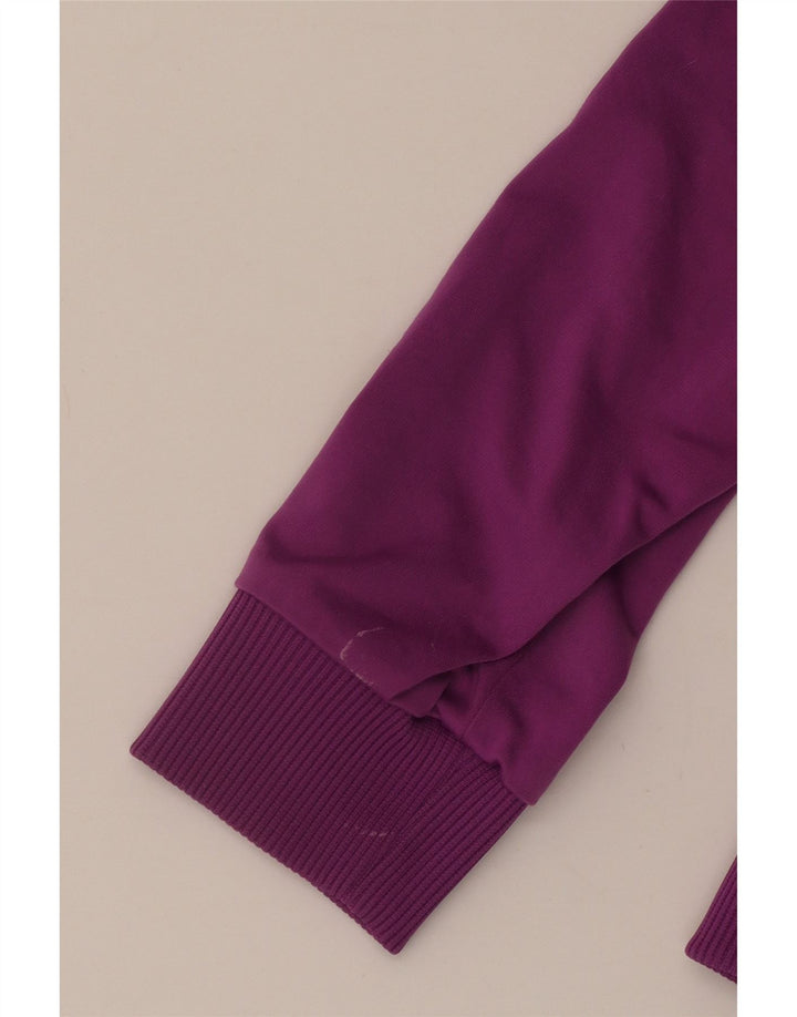 Γυναικεία αθλητική φόρμα Puma Top Jacket UK 10 Small Purple Colourblock Polyester
