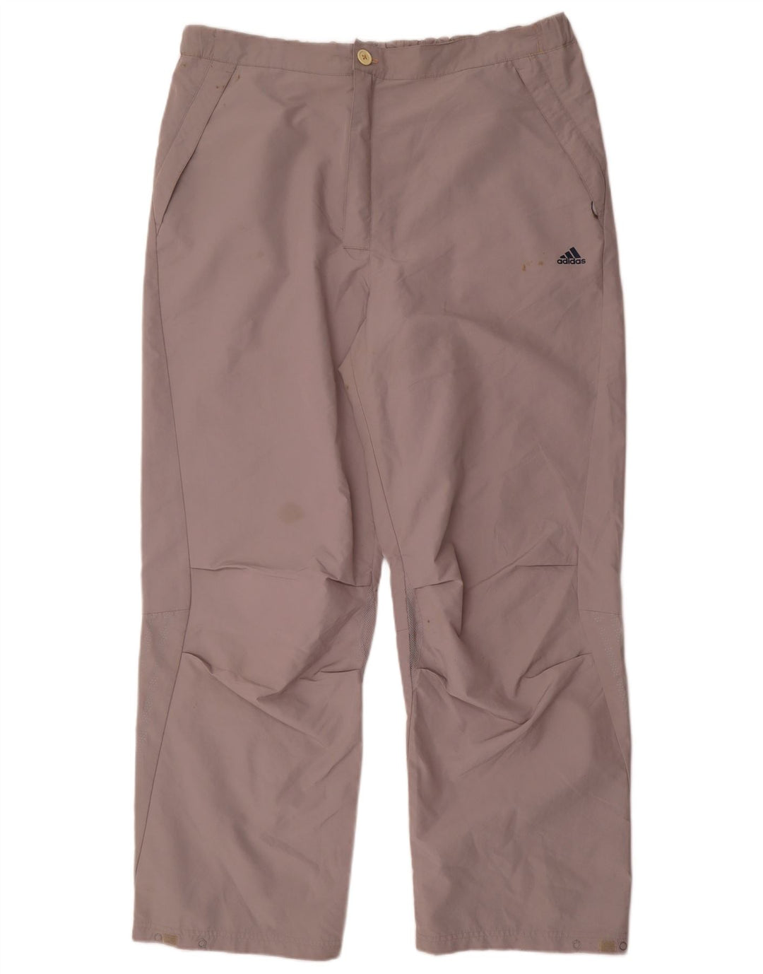Ανδρικό ίσιο παντελόνι Chino Adidas XL W40 L32 Γκρι Πολυεστέρας