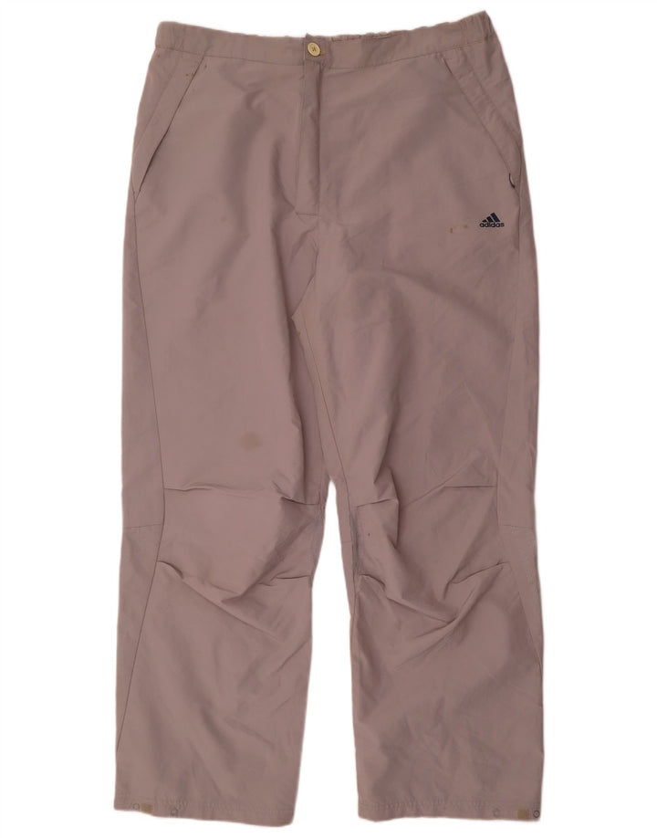 Ανδρικό ίσιο παντελόνι Chino Adidas XL W40 L32 Γκρι Πολυεστέρας