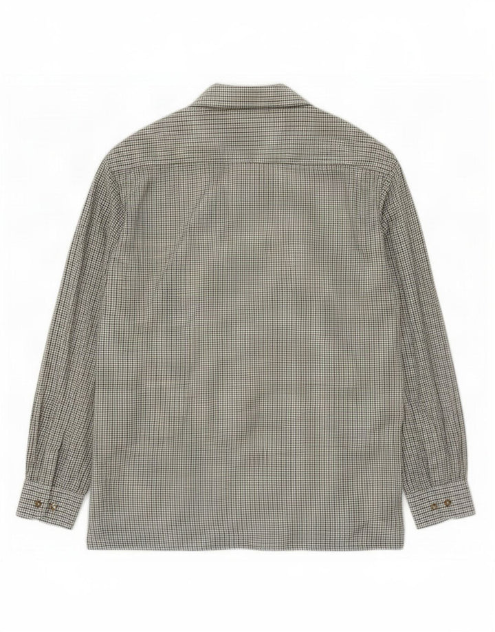 Ανδρικό πουκάμισο Dickies Μεσαίο πράσινο Houndstooth Πολυεστέρας