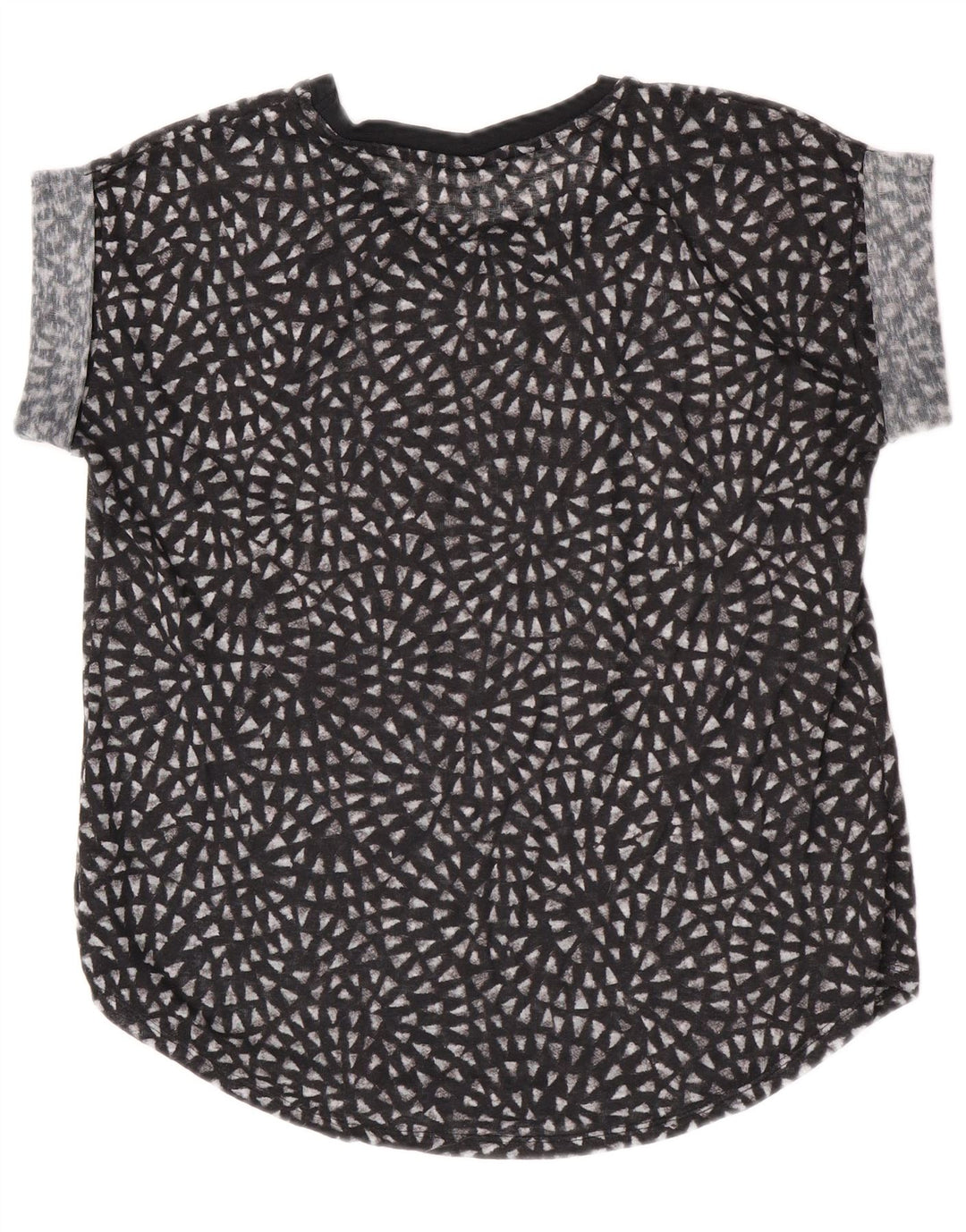 Mossimo Γυναικεία See Through Μπλούζα Top UK 18 XL Black Polyester